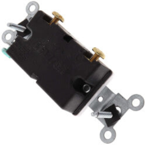 Single-Pole Toggle Light Switch, Commercial Grade, 20A - White (120/277V)