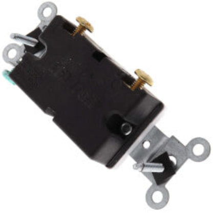Single-Pole Toggle Light Switch, Commercial Grade, 20A - White (120/277V)
