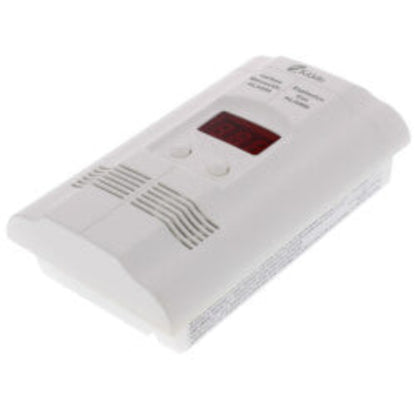 KN-COEG-3 Plug-In Carbon Monoxide and Explosive Gas Alarm (120v) w/ Digital Display and 9v Battery Backup