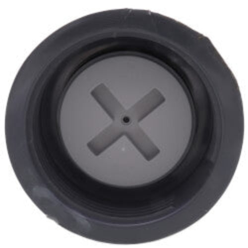 4" PVC FinishLine Adjustable Rough-In Cleanout w/ Coring Plug (Hub)