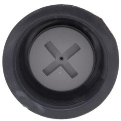 4" PVC FinishLine Adjustable Rough-In Cleanout w/ Coring Plug (Hub)