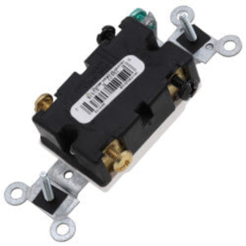 Double Pole Side Wired Switch, 20 Amp, Commercial - Ivory (120/277V)
