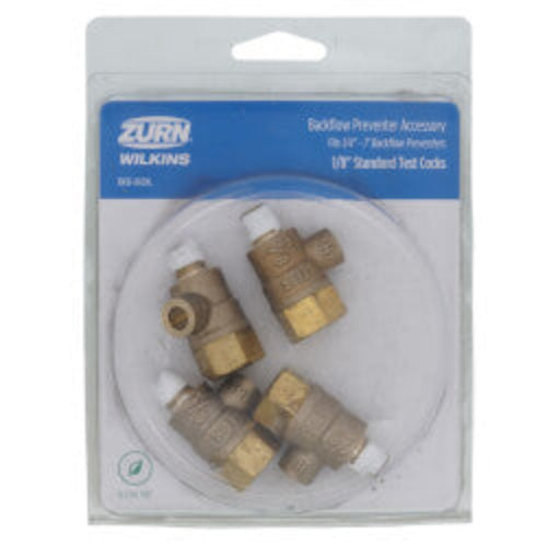 1/8" MNPT x 1/4" FNPT Lead Free Test Cock (4 Pack)