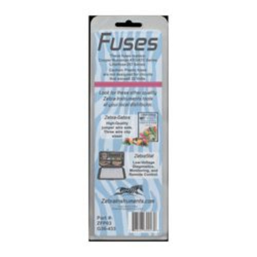 Fuses - Standard Size Plastic, 3 Amp (Pack of 25)