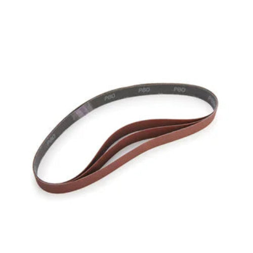 Aluminum Oxide Sanding Belt - 1" x 30" - 3 Pack