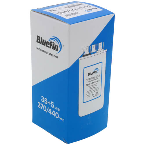 35/5 MFD Round Dual Motor Run Capacitor (440/370V)